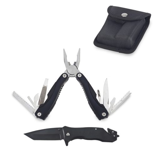 סט פלייר וסכין טקטי - PLATOON FORZA