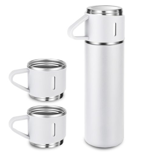 סט תרמוס 750 מ"ל ו-3 כוסות שתיה - טרינטי