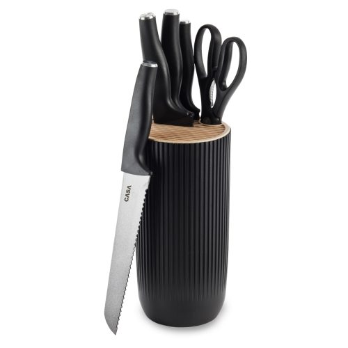 מעמד סכינים 6 חלקים - מאסטר שף