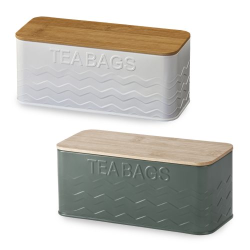 קופסת מתכת לשקיות תה - מצ'ה