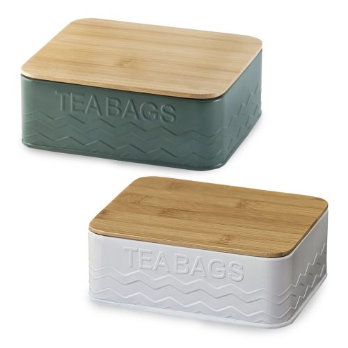 קופסת מתכת לשקיות תה - קמומיל