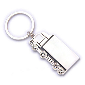 מחזיק מפתחות ממתכת, צורת משאית - פואגו'