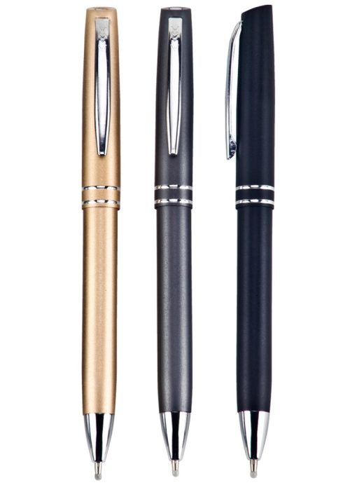 עט ג'ל רולר עם מנגנון לחיצה - מקסי