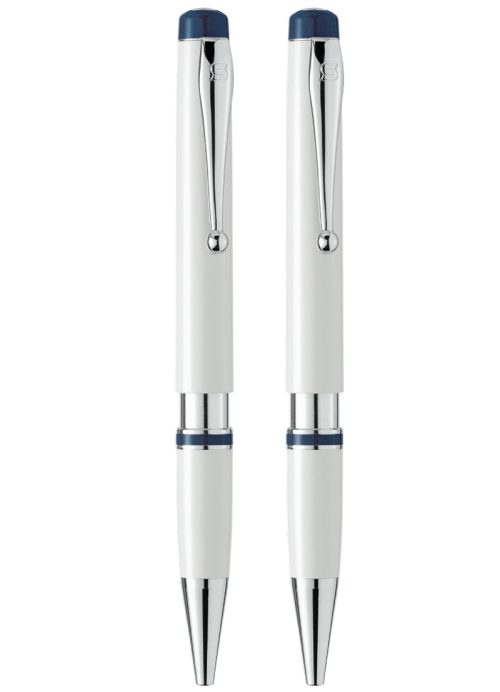 עט כדורי, גוף לבן, חלקים בכרום - סקאלה