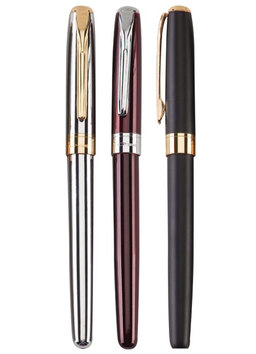 עט רולר WAVE - אלפא גוף מתכת,מילוי תוצרת גרמניה 0.7 מ"מ