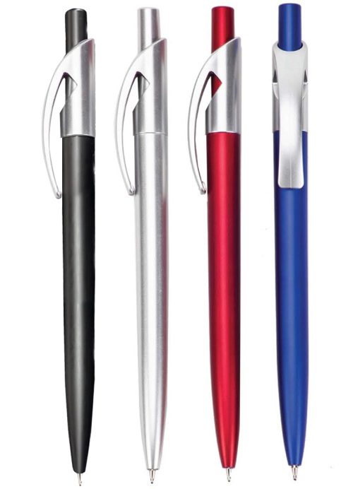 עט ג'ל, גוף מטאלי, קליפס כסוף - לואיז מטלי