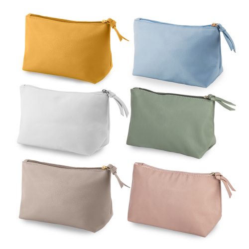 תיק כלי איפור יוקרתי - קורל