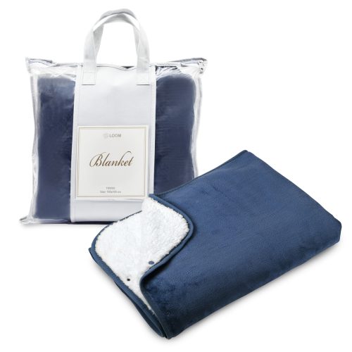 שמיכת פינוק נסגרת לשכמייה, דו צדדית - סנאג