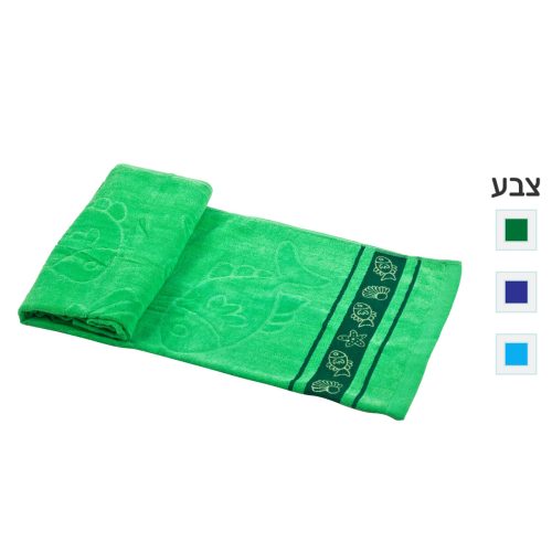 מגבת חוף מכותנה - צדף