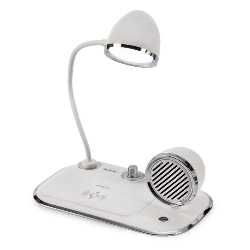 מעמד עם רמקול ומנורה לטעינה אלחוטית מהירה - פונטו