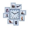 שעון קיר עם מסגרות לתמונות - בזל