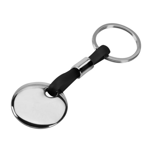 מחזיק מפתחות עם לוחית עגולה - רובינו