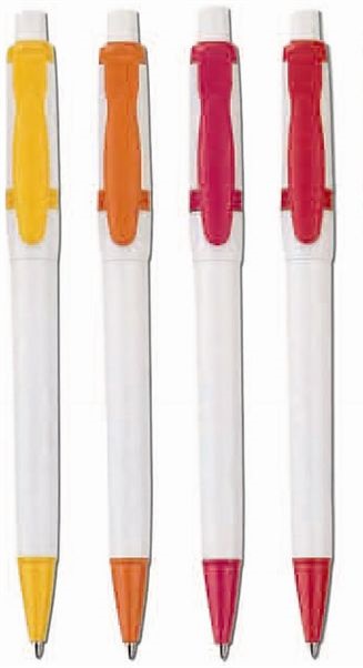 עט כדורי, גוף לבן - הולי