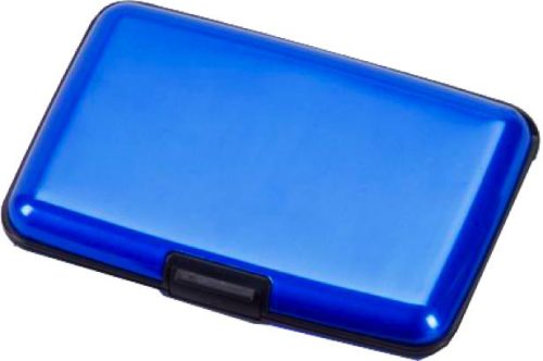 ארנק אלומיניום לכרטיסי אשראי וביקור - אפסום