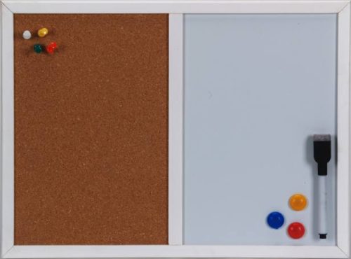 לוח מחיקה מגנטי ושעם - אופיס