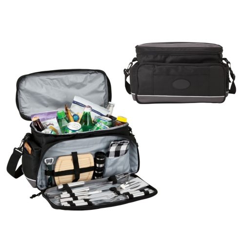 תיק צידנית, סט כלים ל-BBQ עם פותחן - פרייזר